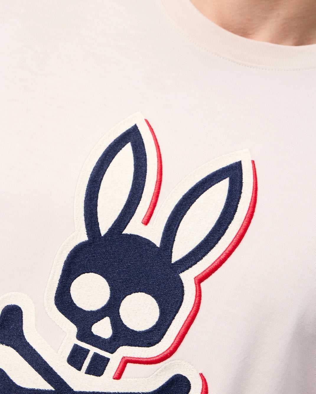 Tees Psycho Bunny Kayden Graphic Tee Beige Homme | DGM-15632526